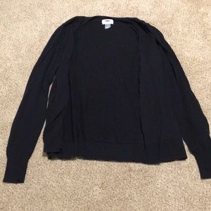 Black cardigan
